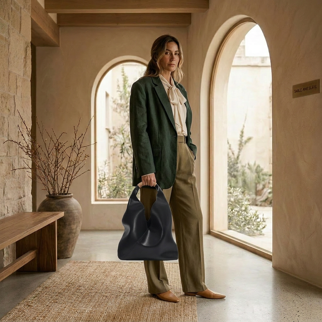 Leather Handbag | Spacious Design with Multiple Pockets | Elevate Your Style