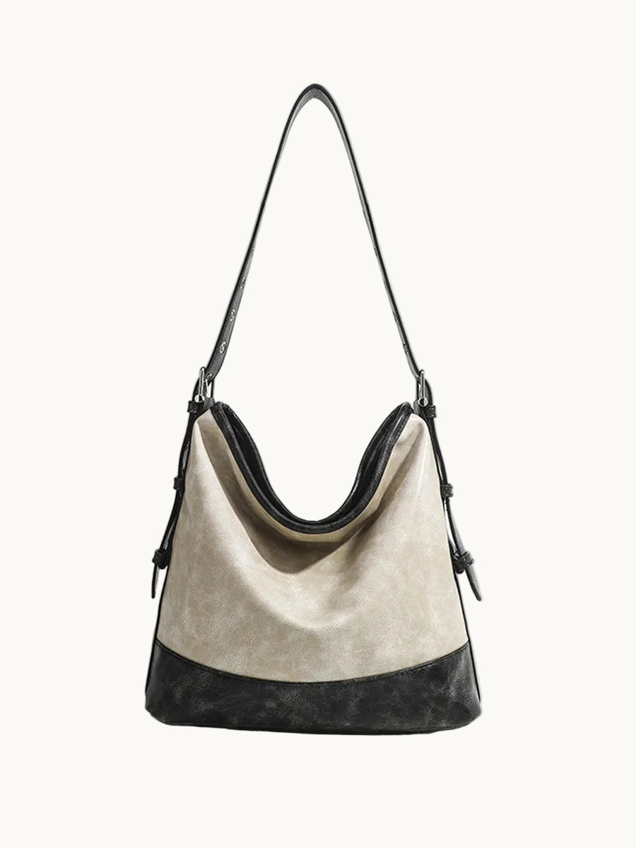 Handbag | Color-Block Design with Spacious Compartment | Stylish Accessory for Daily Use 2