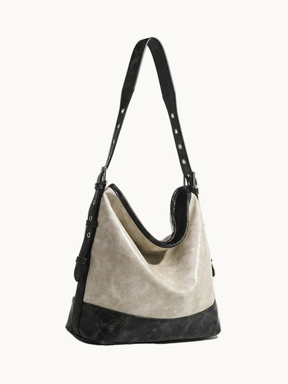 Handbag | Color-Block Design with Spacious Compartment | Stylish Accessory for Daily Use 3