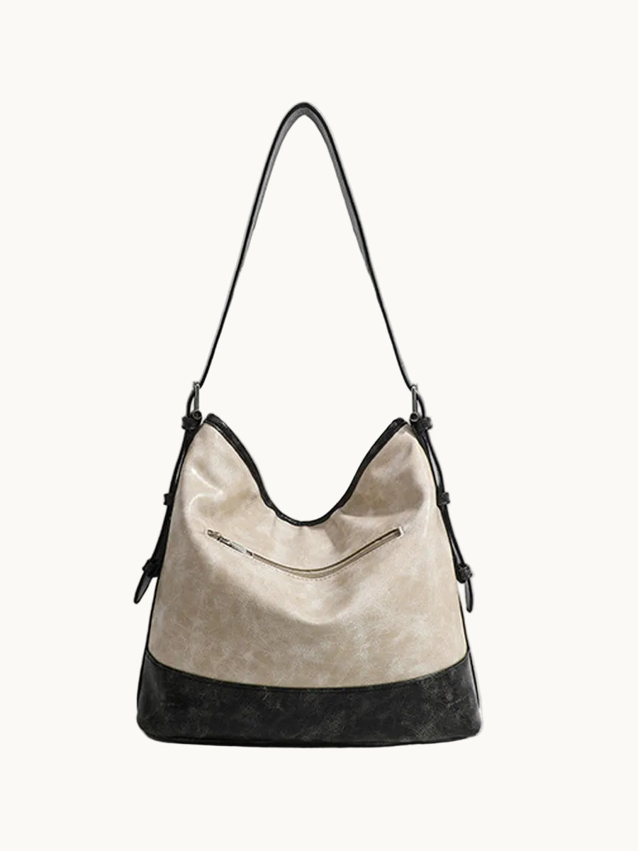 Handbag | Color-Block Design with Spacious Compartment | Stylish Accessory for Daily Use 4