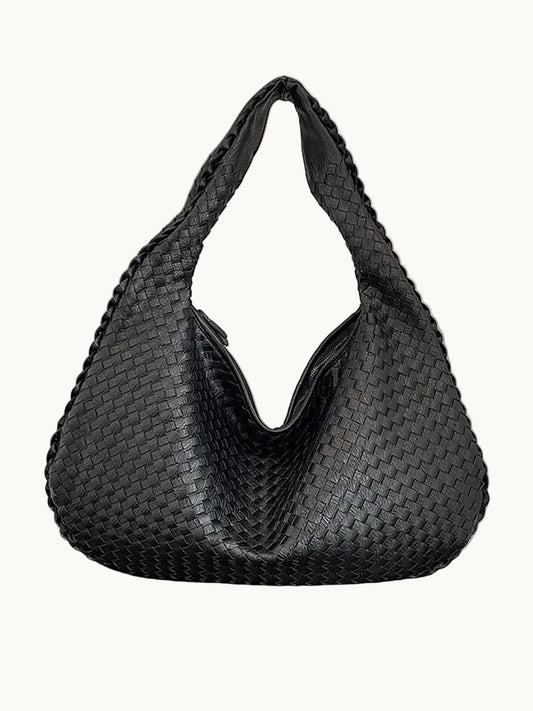 Handbag | Leather Woven Design | Elegant & Versatile Everyday Accessory 0