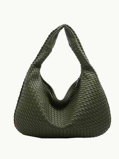 Handbag | Leather Woven Design | Elegant & Versatile Everyday Accessory 10