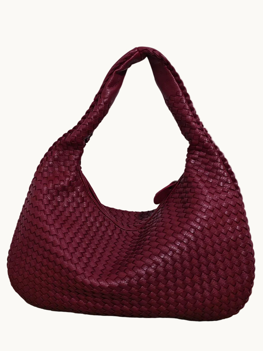 Handbag | Leather Woven Design | Elegant & Versatile Everyday Accessory 2