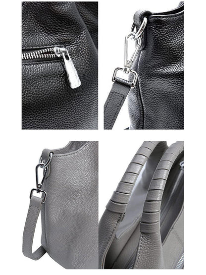 Leather Handbag | Spacious Genuine Leather Design | Versatile Everyday Accessory 5