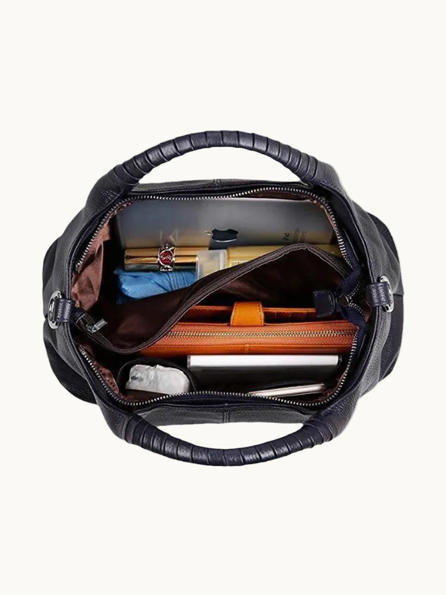 Leather Handbag | Spacious Genuine Leather Design | Versatile Everyday Accessory 6